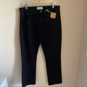 Reformation Liza Ultra High Rise Slim Straight Denim Jeans Pants Bottoms 31